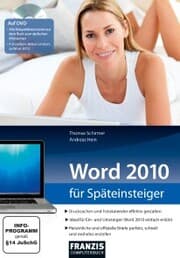 Cover von Word 2010 für Späteinsteiger