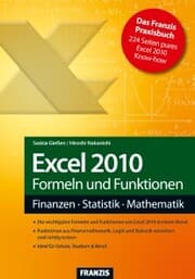 Cover von Excel 2010 Formeln und Funktionen