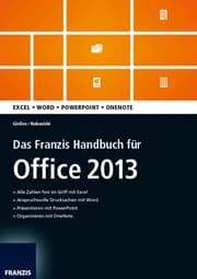 Cover von Das Franzis Handbuch für Office 2013