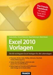 Cover von Excel 2010 Vorlagen