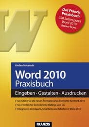 Cover von Word 2010 Praxisbuch