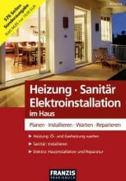 Cover von Heizung, Sanitär, Elektroinstallation im Haus
