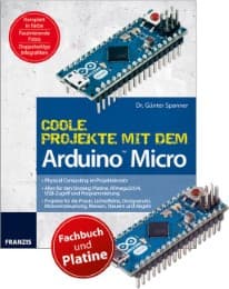 Cover von Coole Projekte mit dem Arduino Micro