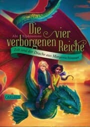 Cover von Die vier verborgenen Reiche 3: Zeb und der Drache aus Morgenschimmer