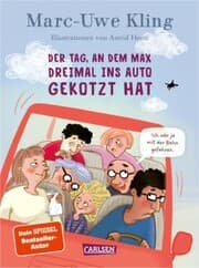 Cover von Der Tag, an dem Max dreimal ins Auto gekotzt hat
