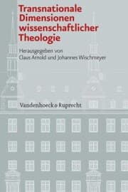 Cover von Transnationale Dimensionen wissenschaftlicher Theologie