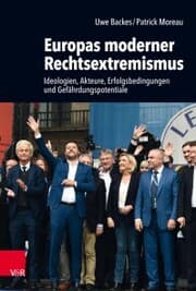 Cover von Europas moderner Rechtsextremismus
