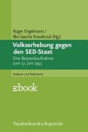 Cover von Volkserhebung gegen den SED-Staat