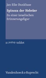 Cover von Spinoza der Hebräer