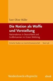 Cover von Die Nation als Waffe und Vorstellung