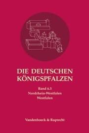 Cover von Die deutschen Königspfalzen. Band 6: Nordrhein-Westfalen