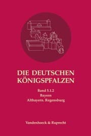 Cover von Die deutschen Königspfalzen. Band 5: Bayern