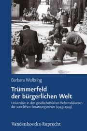 Cover von Trümmerfeld der bürgerlichen Welt