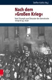 Cover von Nach dem »Großen Krieg«