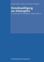 Cover von Stressbewältigung am Arbeitsplatz