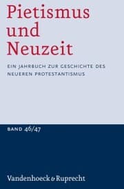 Cover von Pietismus und Neuzeit Band 46/47 - 2020/2021