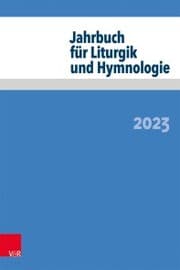 Cover von Jahrbuch für Liturgik und Hymnologie