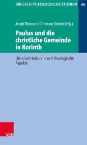 Cover von Paulus und die christliche Gemeinde in Korinth