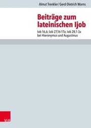 Cover von Beiträge zum lateinischen Ijob