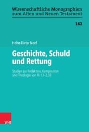 Cover von Geschichte, Schuld und Rettung