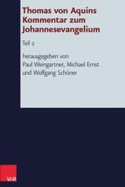 Cover von Thomas von Aquins Kommentar zum Johannesevangelium