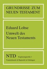 Cover von Umwelt des Neuen Testaments