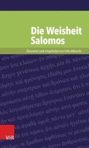 Cover von Die Weisheit Salomos