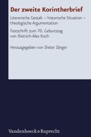 Cover von Der zweite Korintherbrief