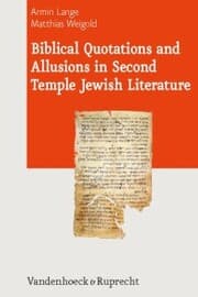 Cover von Biblical Quotations and Allusions in Second Temple Jewish Literature