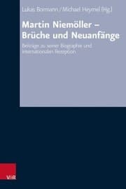 Cover von Martin Niemöller - Brüche und Neuanfänge