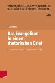 Cover von Das Evangelium in einem rhetorischen Brief