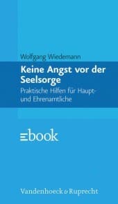 Cover von Keine Angst vor der Seelsorge