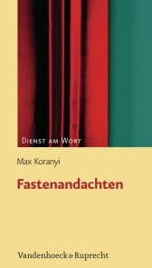 Cover von Fastenandachten