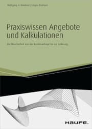 Cover von Praxiswissen Angebote und Kalkulationen - inkl. Arbeitshilfen online
