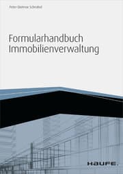 Cover von Formularhandbuch Immobilienverwaltung - inkl. Arbeitshilfen online