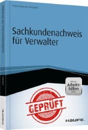 Cover von Sachkundenachweis für Verwalter - inkl. Arbeitshilfen online