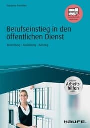 Cover von Berufseinstieg in den öffentlichen Dienst - inkl. Arbeitshilfen online