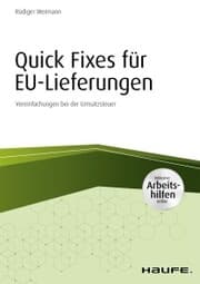 Cover von Quick fixes für EU-Lieferungen