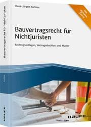 Cover von Bauvertragsrecht für Nichtjuristen