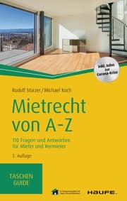 Cover von Mietrecht von A-Z