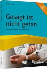 Cover von Gesagt ist nicht getan