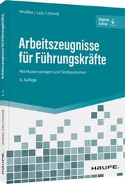 Cover von Arbeitszeugnisse für Führungskräfte