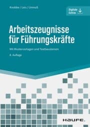 Cover von Arbeitszeugnisse für Führungskräfte