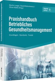 Cover von Praxishandbuch Betriebliches Gesundheitsmanagement