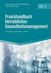Cover von Praxishandbuch Betriebliches Gesundheitsmanagement