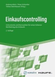 Cover von Einkaufscontrolling