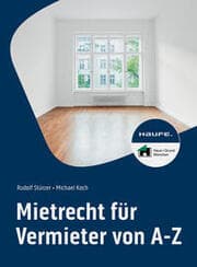 Cover von Mietrecht für Vermieter von A-Z