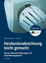 Cover von Heizkostenabrechnung leicht gemacht