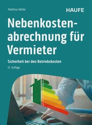 Cover von Nebenkostenabrechnung für Vermieter