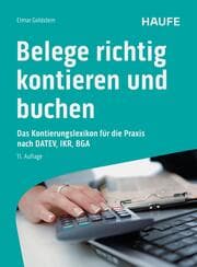 Cover von Belege richtig kontieren und buchen
